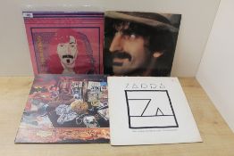A FranK Zappa lot of five albums as per the photos - some nice titles on offer here - VG/VG+
