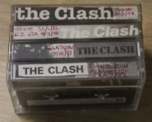 A Clash lot of cassettes - B**tlegs - interesting and rare recordings - sought after - Punk Interest