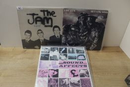 A Jam four album lot VG/VG+ Mod Interest / Paul Weller