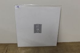 A Joy Division ' Unknown Pleasures ' red vinyl pressing from 2019 - EX/EX