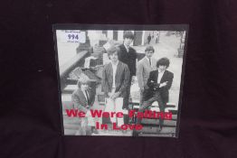 A Rolling Stones reprp unofficial Acetate look-alike of a rare track ' we were falling in love '