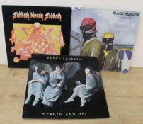 A Black Sabbath four album lot - VG/VG or better -sleeves showing some wear