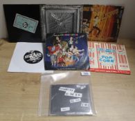A Sex Pistols lot with 6 x 45's and a CD Single - VG/VG