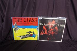 A Clash 2 album lot - Story (2LP) and Give 'em enough rope VG/VG+