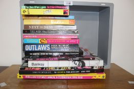 A Punk Rock and related lot of Books and Zines - some great reading here that covers some