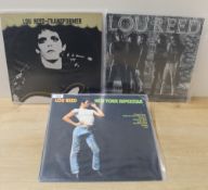 A Lou Reed selection - three in total - classic stuff here ! VG+/VG+