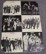 A Dance Craze Poster - Specials - Two Tone - The Beat - has been cut on corners - measures - 60cm