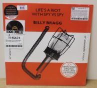 A Billy Bragg ' Life's A Riot ... ' 30th remastered anniversary press -limited orange vinyl - 2022