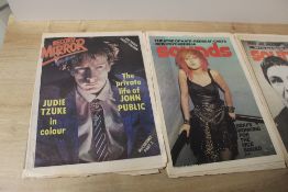 A lot of four music papers - Punk interest