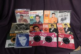 A 21 Elvis Presley Lot - Ep's and 45's - viewing recommended