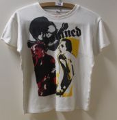 A Damned - T-Shirt says Medium but looks tiny - pit to pit is : 40cm with a length of 50cm a rare