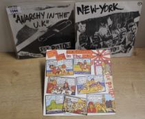 A Sex Pistols French 45 lot (3) VG/VG+ Viewing recommended