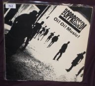 A copy of Punk / Oi band - The Oppressed ' Oi Oi Oi Music ' from 1884 / VG/VG+ - this comes with 3