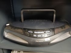A Panasonic Ghetto Blaster / CD and Radio - a nice retro piece