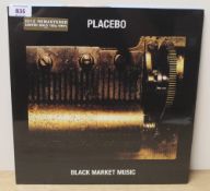 A Placebo ' Black Market Music ' 2015 gold vinyl 180g remastered - now rare - indie / alt rock
