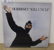 An original Morrissey ' Kill Uncle ' UK Press VG+/VG+ Smiths interest with slight top seam split