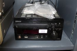 A Denon CD Player RCDM37DAB system - plays MP3'S