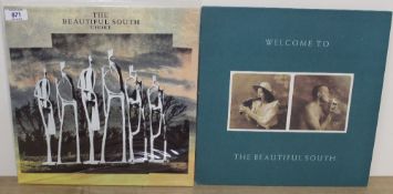 A Beautiful South two album lot - as in photos VG+ all over - Paul Heaton / Housemartins interest