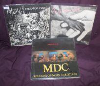 A rare 12 goth rock / rock 12 inch single by Ritual from 1982 - VG/VG+