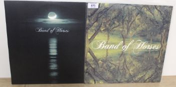 A Band of Horses two album lot - Americana interest - both in VG+ bordering on EX