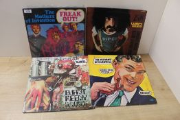 A Frank Zappa lot - Four early albums with the Mothers - all later pressings - no UK Verve originals