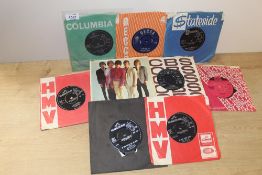 A lot of 1960's 45's in company sleeves - Rolling Stones and more