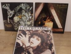A Kate Bush four album lot with the general condition being VG+/VG+