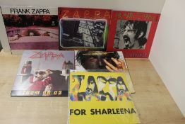 A FranK Zappa lot of Six albums - box has wear - VG/VG+ viewing is recommended