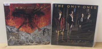 An ' Only Ones ' two album lot - classic new wave / punk VG/VG+
