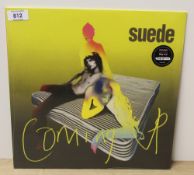 A Suede HMV neon pink sealed press ' Coming Up ' classic Brit-Pop era sounds on offer here