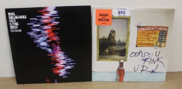 A lot of two 45's - Noel Gallagher and the limited Suggs and Weller single - which is sealed - the