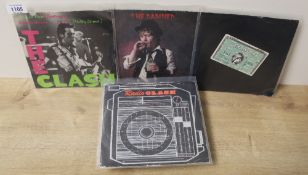 A 45 rpm lot of Punk singles - eight records in total in this lot with some classic titles that