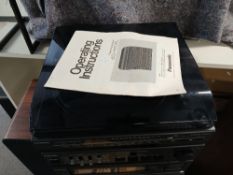 A Panasonic Audio System with Speakers
