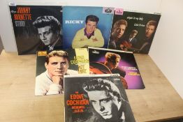 A UK Rock'n'Roll lot as photographs show - some rare titles in VG/VG or better - nice Mono pressings