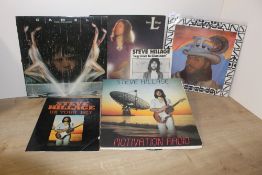 A lot of eight albums - Camel , John Martyn , Steve Hillage and more with 7' and Programme for UK