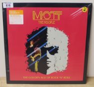 A Mott the Hoople ' Golden Age of Rock 'n' Roll ' on the Sainsbury's Own Label - sealed 2LP Orange
