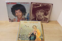 A Jimi Hendrix lot of 3 albums - later releases VG/VG+