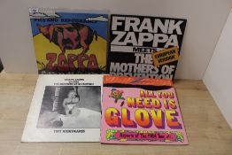 A FranK Zappa lot of five albums as per the photos - some nice titles on offer here - VG/VG+