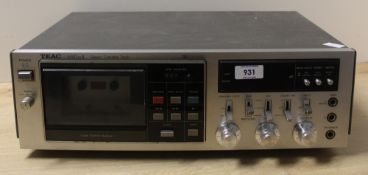 A vintage Teac A510 cassette deck