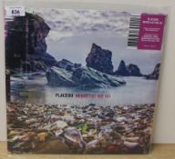 A Placebo ' Never Let Me Go ' double transparent pink vinyl and comes sealed - now rare - indie /