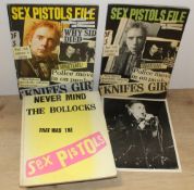 A lot of Three Sex Pistols Books with the sheet music to NMTB ( learn all those classic punk anthems