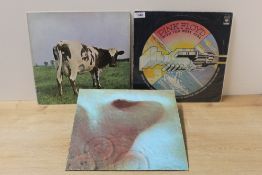A Pink Floyd lot with a Philippino copy of Wish You Were Hear which is VG minus / VG+ others are