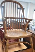 A reproduction Windsor chair
