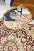 A vintage gilt frame wall mirror, diameter approx. 59cm