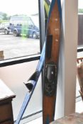 Three vintage waterskis