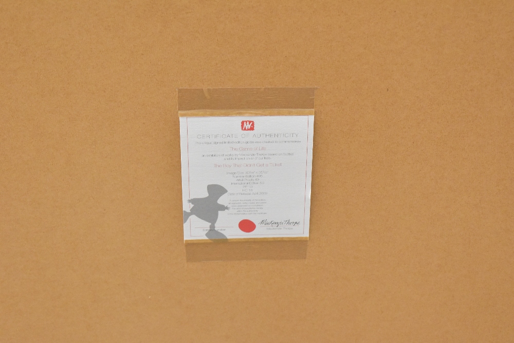 After Mackensie Thorpe (British b.1956) limited edition colour print 'The Boy that didnt get a - Image 6 of 6