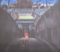 After Mackensie Thorpe (British b.1956) limited edition colour print 'The Boy that didnt get a