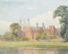 Artist unknown, a group of four early 2th century English school watercolours, landscapes including