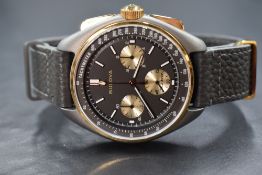 A Bulova Apollo 15 Lunar Pilot 50th Anniversary limited edition wristwatch, the grey dial having