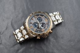 A gent's Citizen Eco drive radio controlled wrist watch model: GN-4W-S, serial no: 541020263,